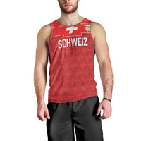 Custom World Football 2026 Switzerland Men Tank Top Schweiz Hopp Schwiiz - Wonder Print Shop