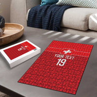 Custom World Football 2026 Switzerland Puzzle Schweiz Hopp Schwiiz - Wonder Print Shop