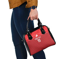 Custom World Football 2026 Switzerland Shoulder Handbag Schweiz Hopp Schwiiz - Wonder Print Shop