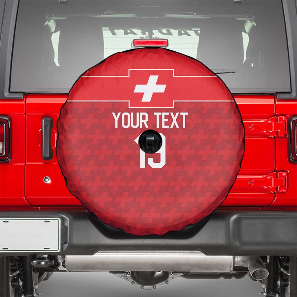 Custom World Football 2026 Switzerland Spare Tire Cover Schweiz Hopp Schwiiz - Wonder Print Shop