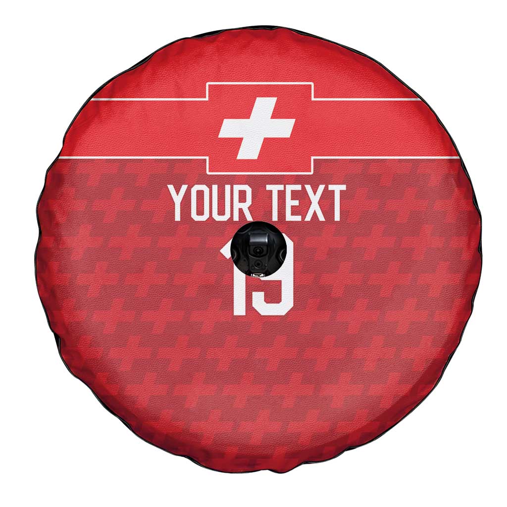 Custom World Football 2026 Switzerland Spare Tire Cover Schweiz Hopp Schwiiz - Wonder Print Shop