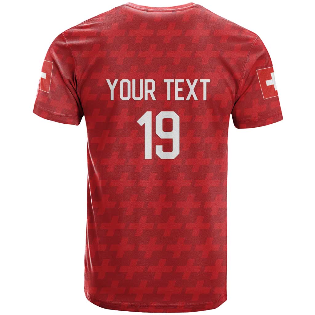 Custom World Football 2026 Switzerland T Shirt Schweiz Hopp Schwiiz - Wonder Print Shop