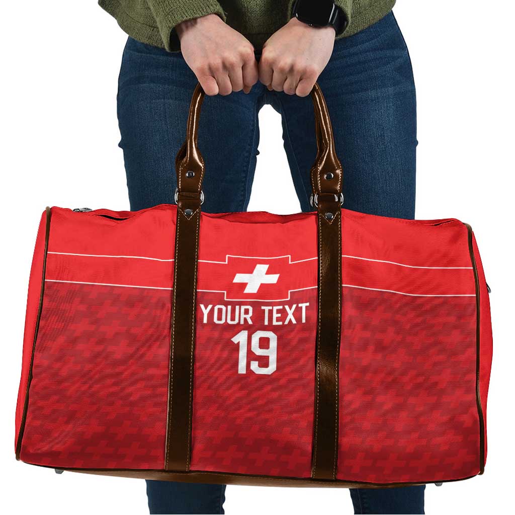 Custom World Football 2026 Switzerland Travel Bag Schweiz Hopp Schwiiz - Wonder Print Shop