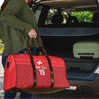 Custom World Football 2026 Switzerland Travel Bag Schweiz Hopp Schwiiz - Wonder Print Shop