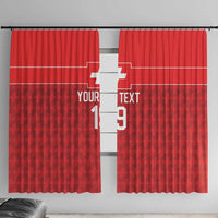 Custom World Football 2026 Switzerland Window Curtain Schweiz Hopp Schwiiz - Wonder Print Shop