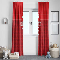Custom World Football 2026 Switzerland Window Curtain Schweiz Hopp Schwiiz - Wonder Print Shop