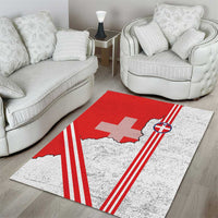 Italy Piedmont Area Rug Map With Flag Style - Wonder Print Shop