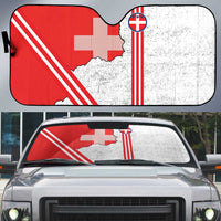 Italy Piedmont Auto Sun Shade Map With Flag Style - Wonder Print Shop