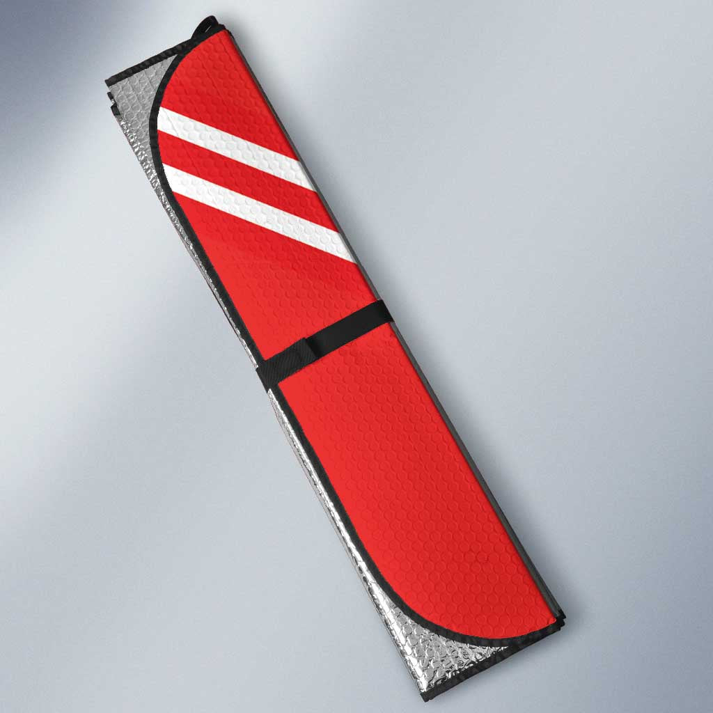 Italy Piedmont Auto Sun Shade Map With Flag Style - Wonder Print Shop