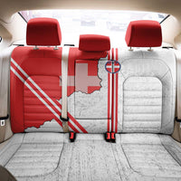 Italy Piedmont Back Car Seat Cover Map With Flag Style - Wonder Print Shop