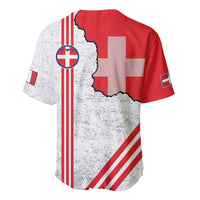 Italy Piedmont Baseball Jersey Map With Flag Style - Wonder Print Shop