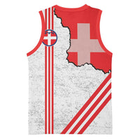 Italy Piedmont Basketball Jersey Map With Flag Style - Wonder Print Shop