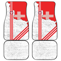 Italy Piedmont Car Mats Map With Flag Style - Wonder Print Shop