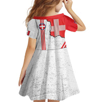 Italy Piedmont Family Matching Off The Shoulder Long Sleeve Dress and Hawaiian Shirt Map With Flag Style - Wonder Print Shop