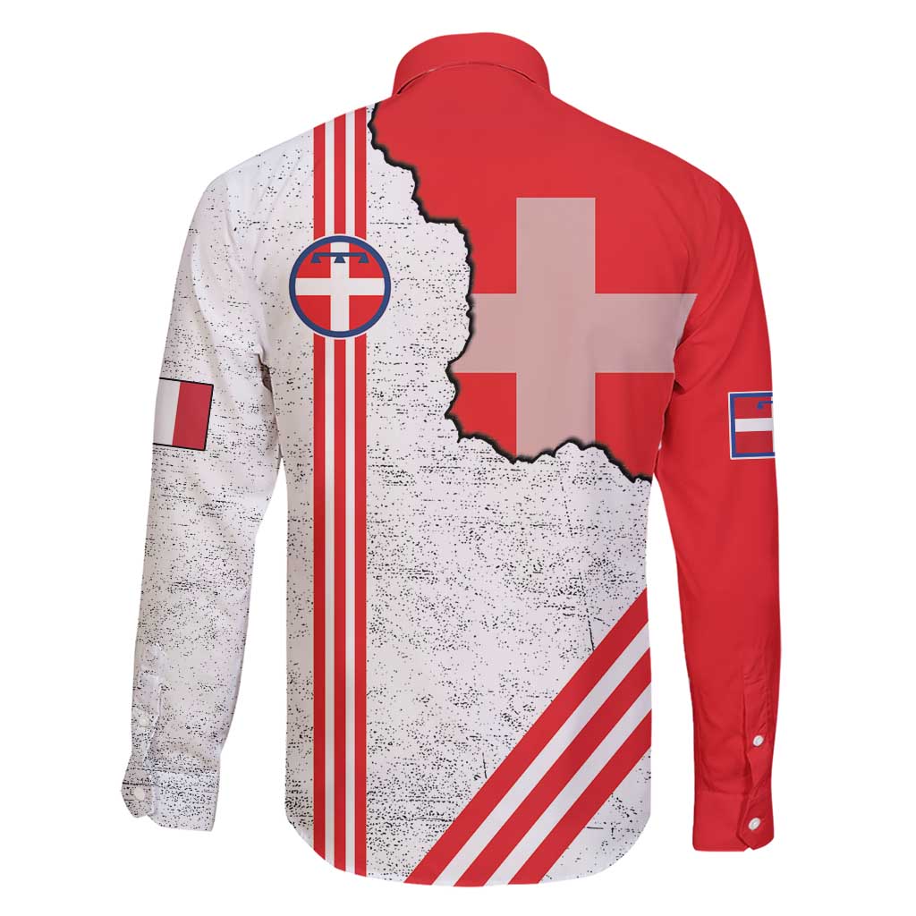 Italy Piedmont Family Matching Short Sleeve Bodycon Dress and Hawaiian Shirt Map With Flag Style - Wonder Print Shop