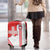 Italy Piedmont Luggage Cover Map With Flag Style - Wonder Print Shop