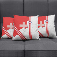 Italy Piedmont Pillow Cover Map With Flag Style - Wonder Print Shop