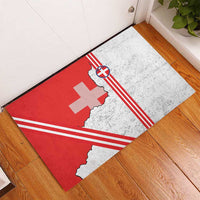 Italy Piedmont Rubber Doormat Map With Flag Style - Wonder Print Shop