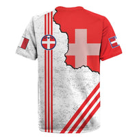 Italy Piedmont Rugby Jersey Map With Flag Style - Wonder Print Shop