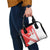 Italy Piedmont Shoulder Handbag Map With Flag Style - Wonder Print Shop