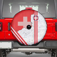 Italy Piedmont Spare Tire Cover Map With Flag Style - Wonder Print Shop