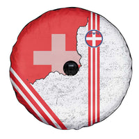 Italy Piedmont Spare Tire Cover Map With Flag Style - Wonder Print Shop