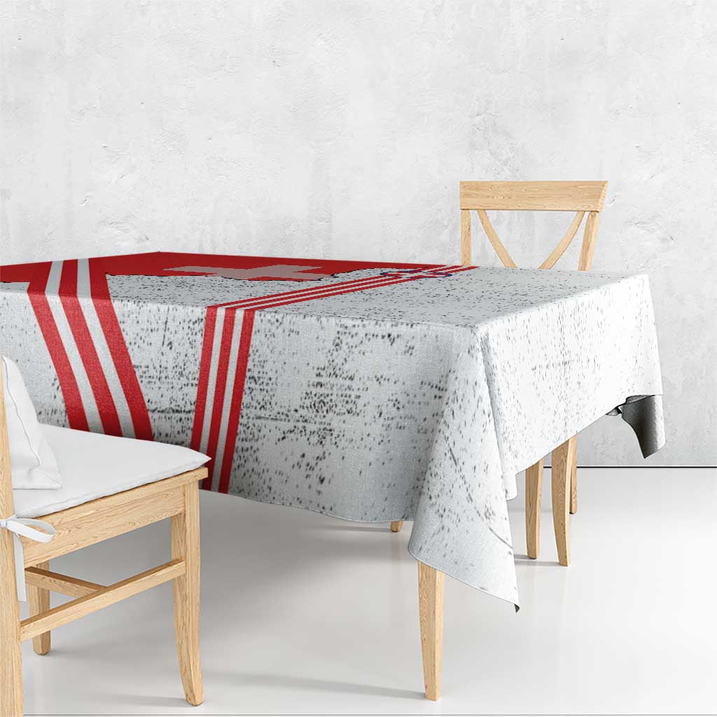 Italy Piedmont Tablecloth Map With Flag Style - Wonder Print Shop