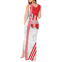 Italy Piedmont Tank Maxi Dress Map With Flag Style - Wonder Print Shop