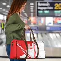 Italy Piedmont Travel Bag Map With Flag Style - Wonder Print Shop