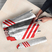 Italy Piedmont Umbrella Map With Flag Style - Wonder Print Shop