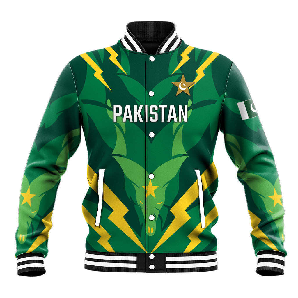 Custom Pakistan Cricket Baseball Jacket Markhor Spirit