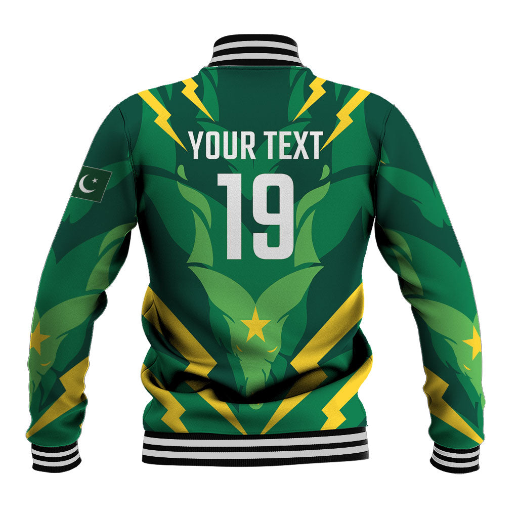 Custom Pakistan Cricket Baseball Jacket Markhor Spirit