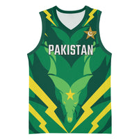 Custom Pakistan Cricket Basketball Jersey Markhor Spirit