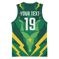 Custom Pakistan Cricket Basketball Jersey Markhor Spirit