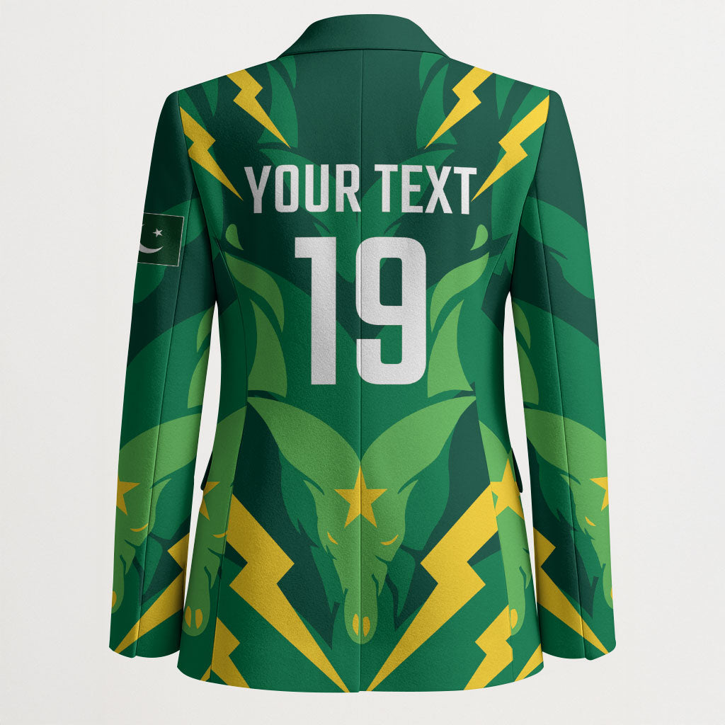 Custom Pakistan Cricket Blazer Markhor Spirit