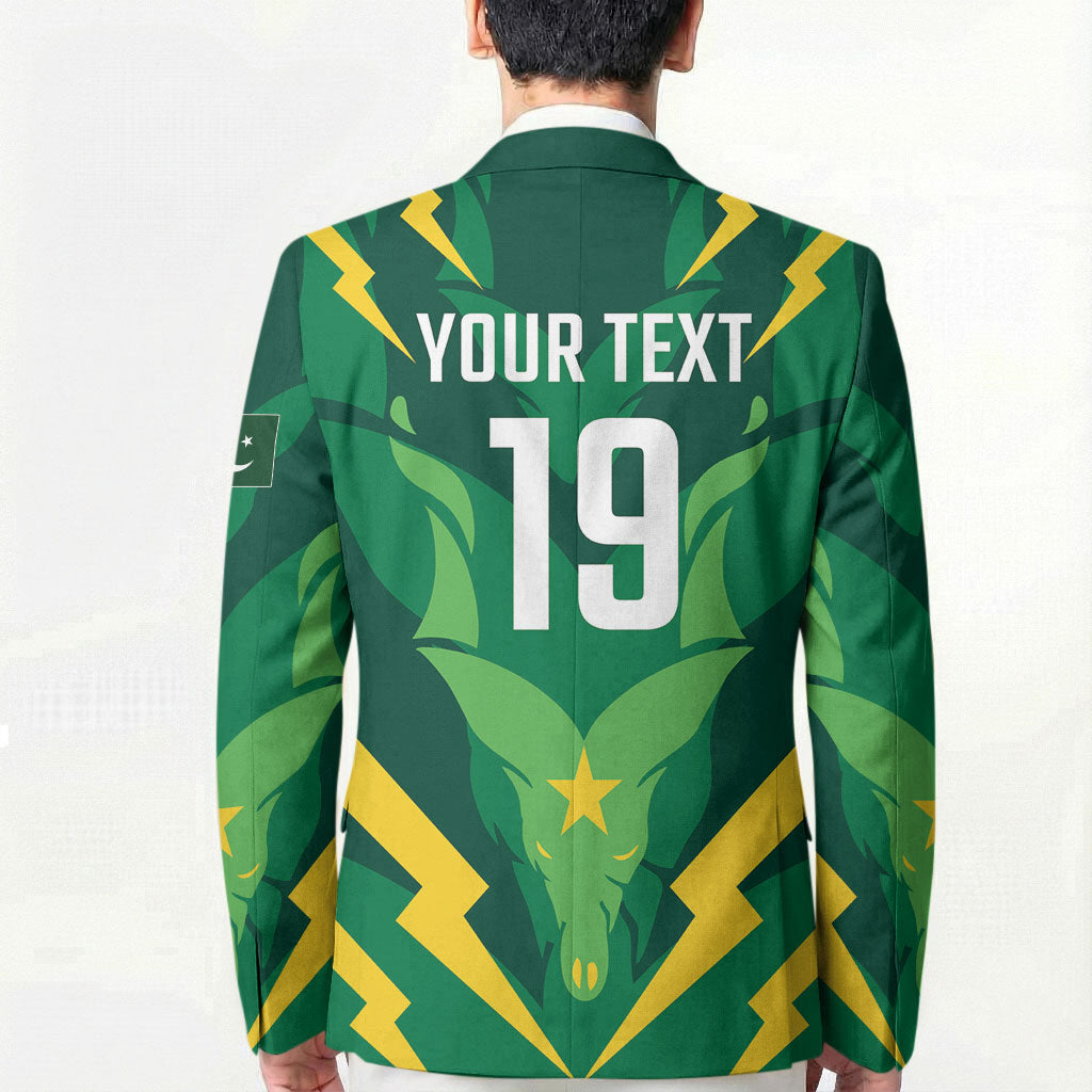 Custom Pakistan Cricket Blazer Markhor Spirit