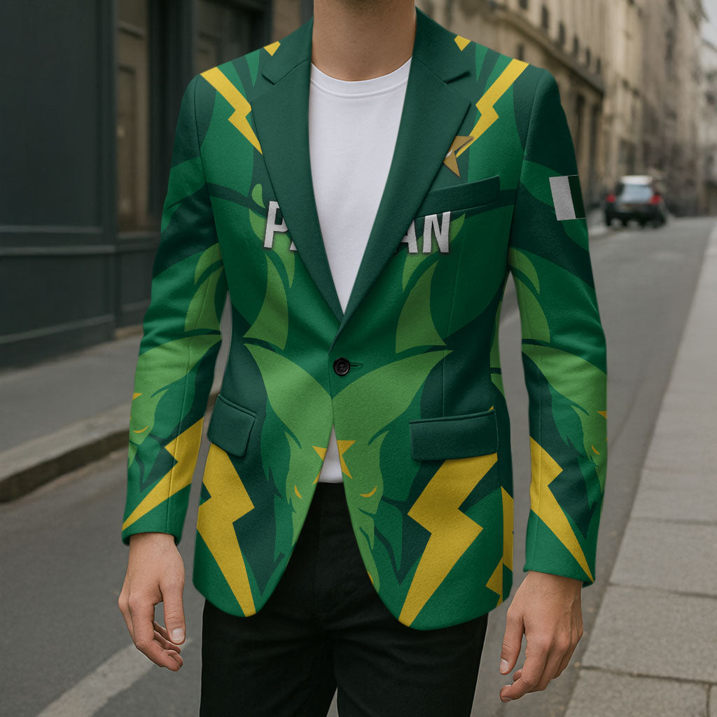 Custom Pakistan Cricket Blazer Markhor Spirit