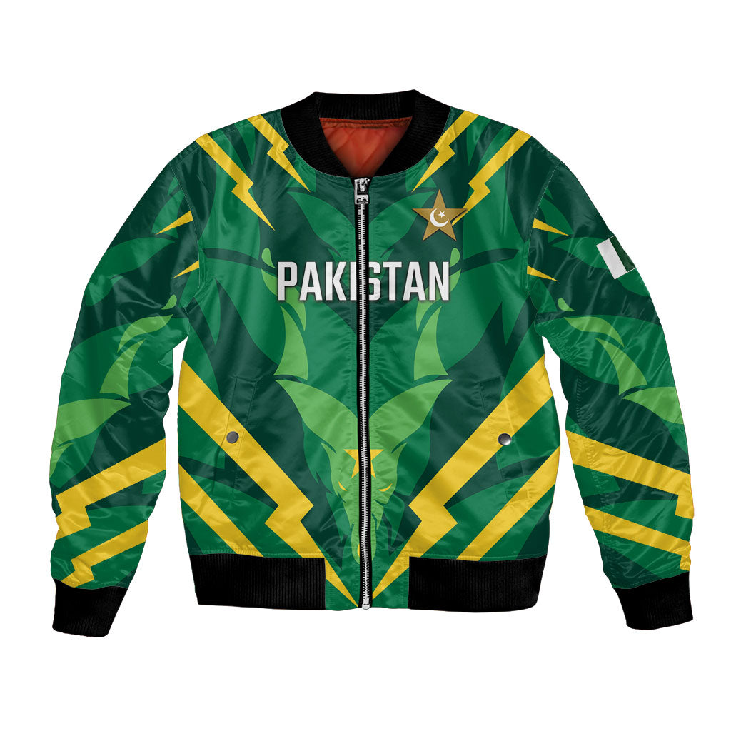 Custom Pakistan Cricket Bomber Jacket Markhor Spirit