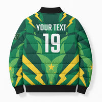 Custom Pakistan Cricket Bomber Puffer Jacket Markhor Spirit