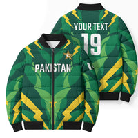 Custom Pakistan Cricket Bomber Puffer Jacket Markhor Spirit