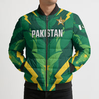Custom Pakistan Cricket Bomber Puffer Jacket Markhor Spirit