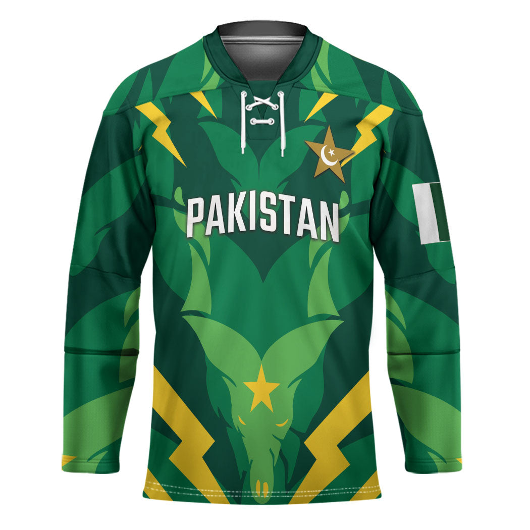 Custom Pakistan Cricket Hockey Jersey Markhor Spirit