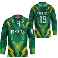 Custom Pakistan Cricket Hockey Jersey Markhor Spirit
