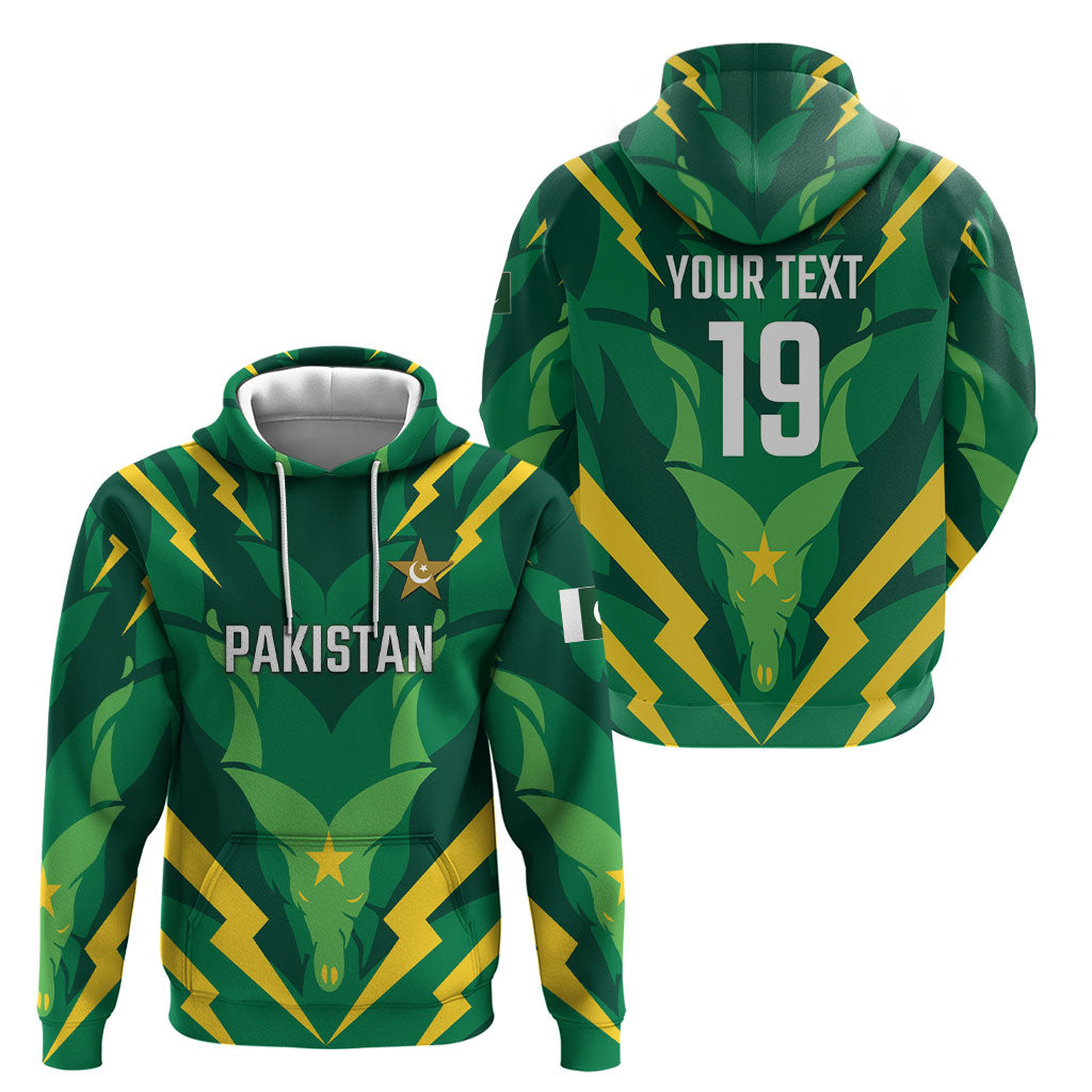 Custom Pakistan Cricket Hoodie Markhor Spirit