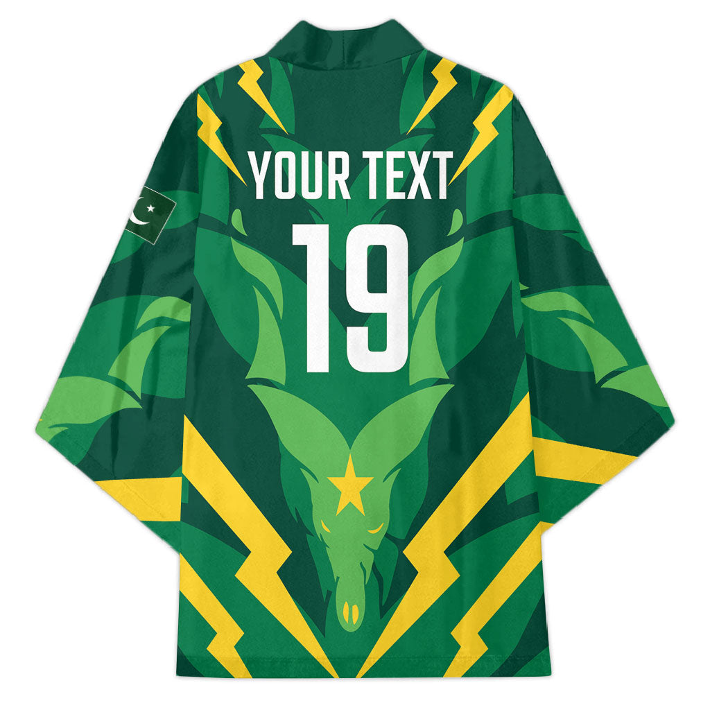 Custom Pakistan Cricket Kimono Markhor Spirit