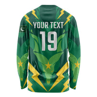 Custom Pakistan Cricket Long Sleeve Shirt Markhor Spirit