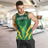 Custom Pakistan Cricket Men Tank Top Markhor Spirit