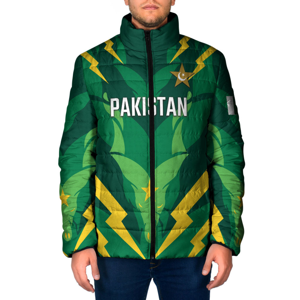 Custom Pakistan Cricket Padded Jacket Markhor Spirit