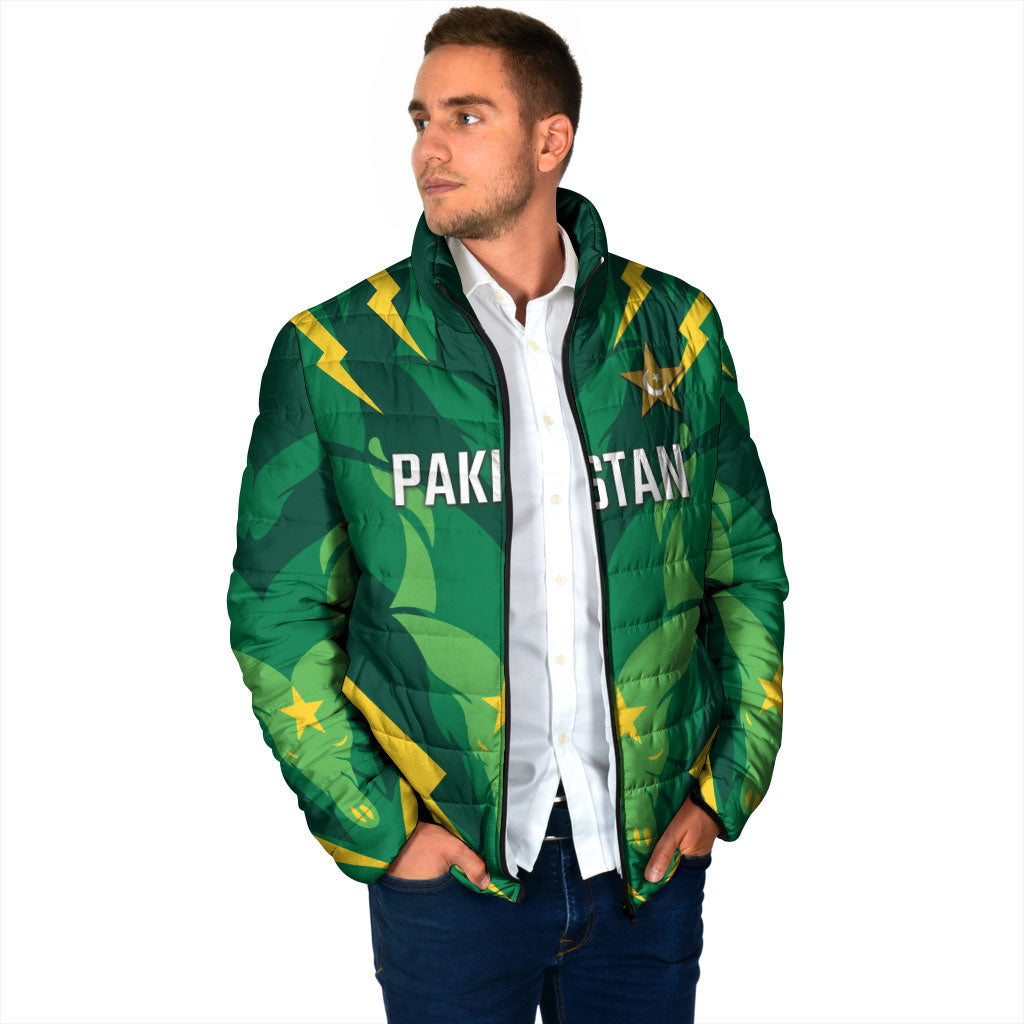 Custom Pakistan Cricket Padded Jacket Markhor Spirit
