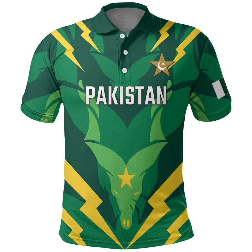 Custom Pakistan Cricket Polo Shirt Markhor Spirit